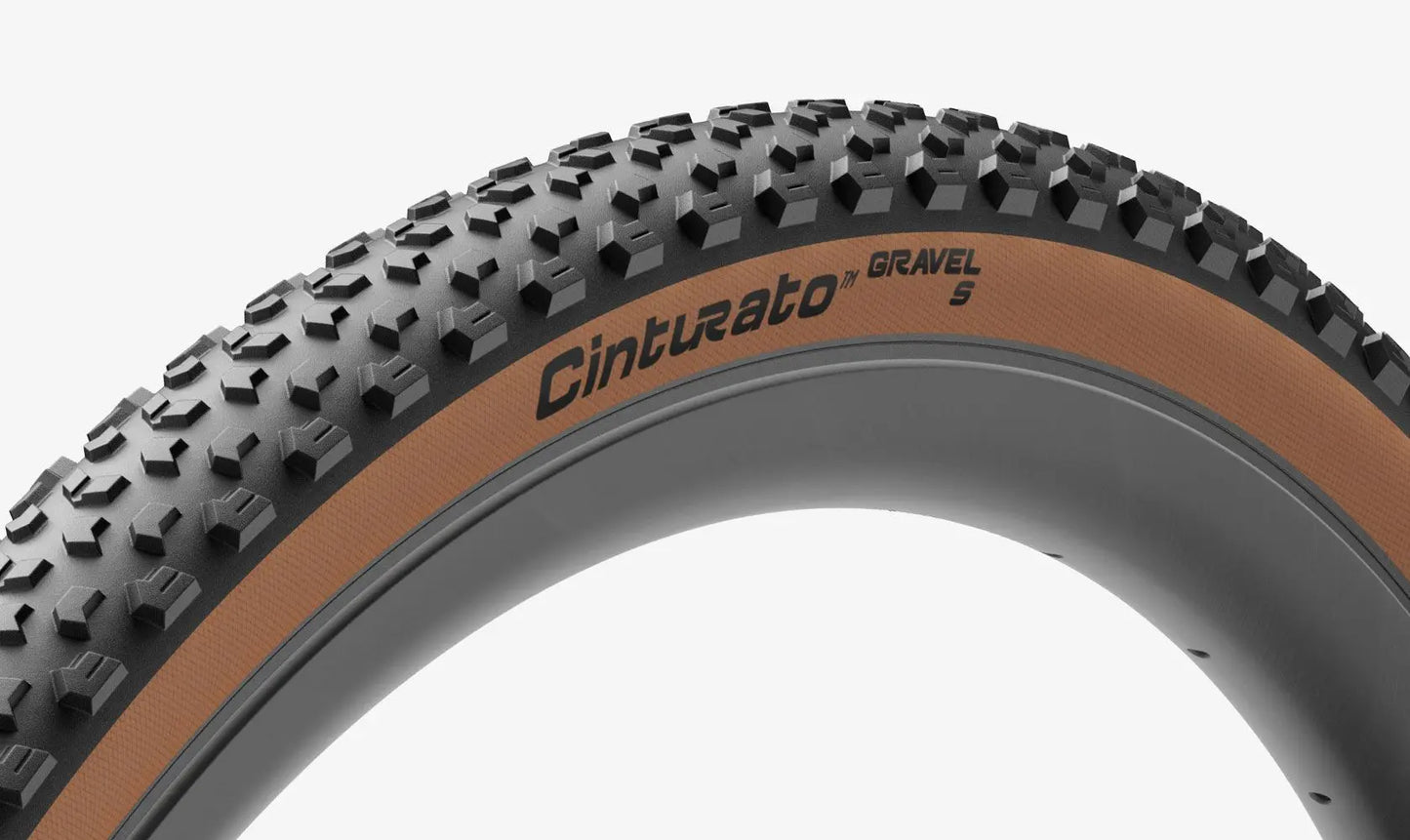 Reifen PIRELLI CINTURATO GRAVEL S 700x40c Tubeless Ready Classic Beige