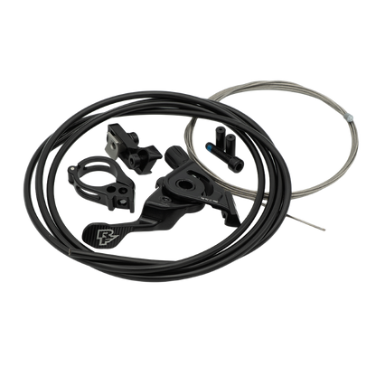 Sattelstützenklemmhebel RACE FACE TURBINE R 1X Links Schwarz
