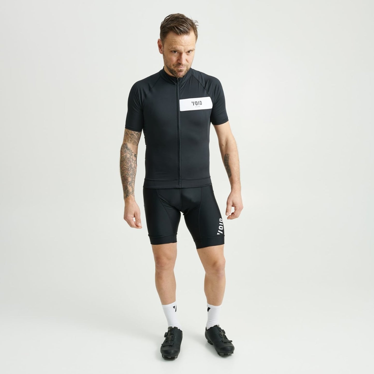 Kurze Trägerhose VOID CORE Schwarz