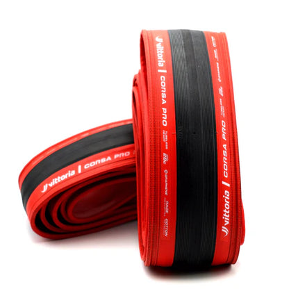 VITTORIA CORSA PRO Graphene G2.0 Tubeless-Ready-Reifen – Sonderedition Rot