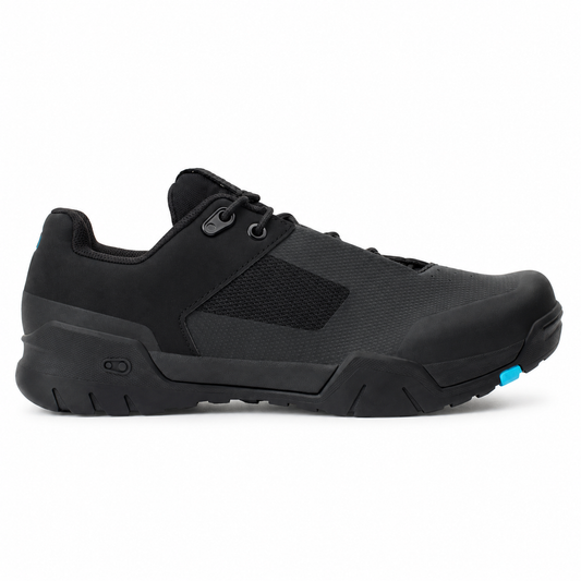 Crankbrothers Mallet Enduro Lace MTB-Schuhe in Schwarz/Blau — Außenansicht