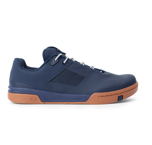 CRANKBROTHERS STAMP LACE FLAT MTB-Schuhe in Blau/Silber — Außenseite