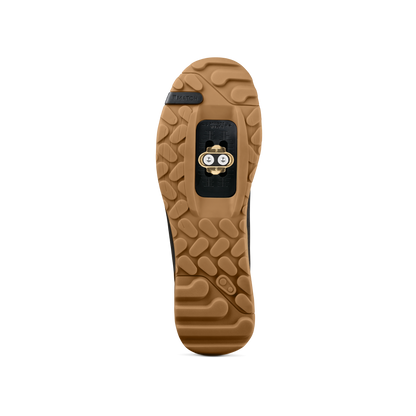 CRANKBROTHERS MALLET TRAIL LACE CLIP MTB-Schuhe in Schwarz/Gum — Sohle mit Schuhplatte