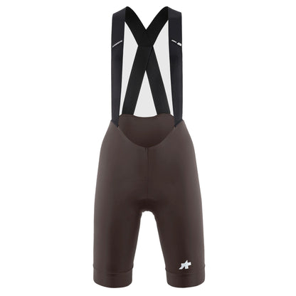 Kurze ASSOS UMA GT S11 Damen-Trägerhose, Braun — weißer Hintergrund, 2000 x 2000