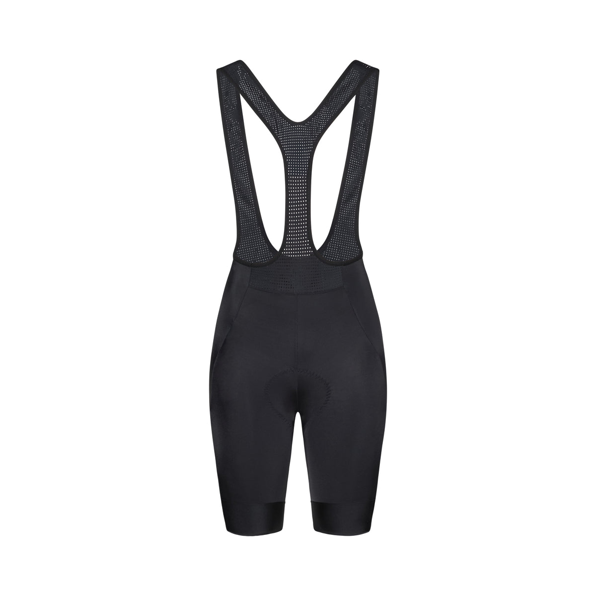 Kurze Damen-Trägerhose POC CADENCE CARGO in Schwarz — weißer Hintergrund, 2000 x 2000