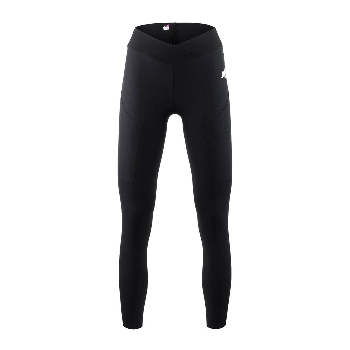 Lange ASSOS TACTICA POST RIDE T5 Radhose für Damen in Schwarz — weißer Hintergrund, 2000 x 2000