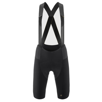 Kurze Trägerhose ASSOS DYORA RSV S11 für Damen in Schwarz — weißer Hintergrund, 2000 x 2000