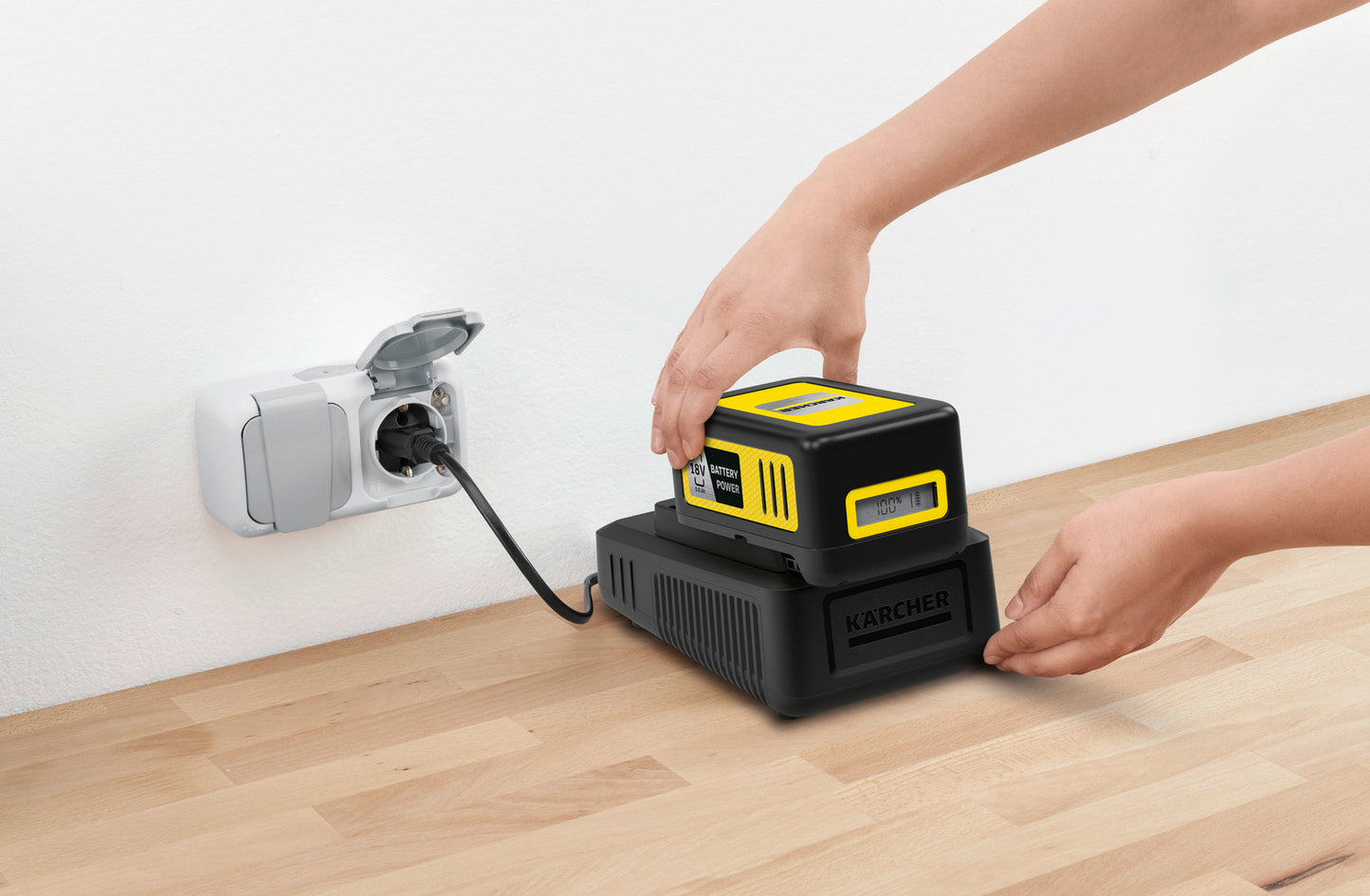 KÄRCHER Battery Power Akku-Set 18 V / 5 Ah + Schnellladegerät