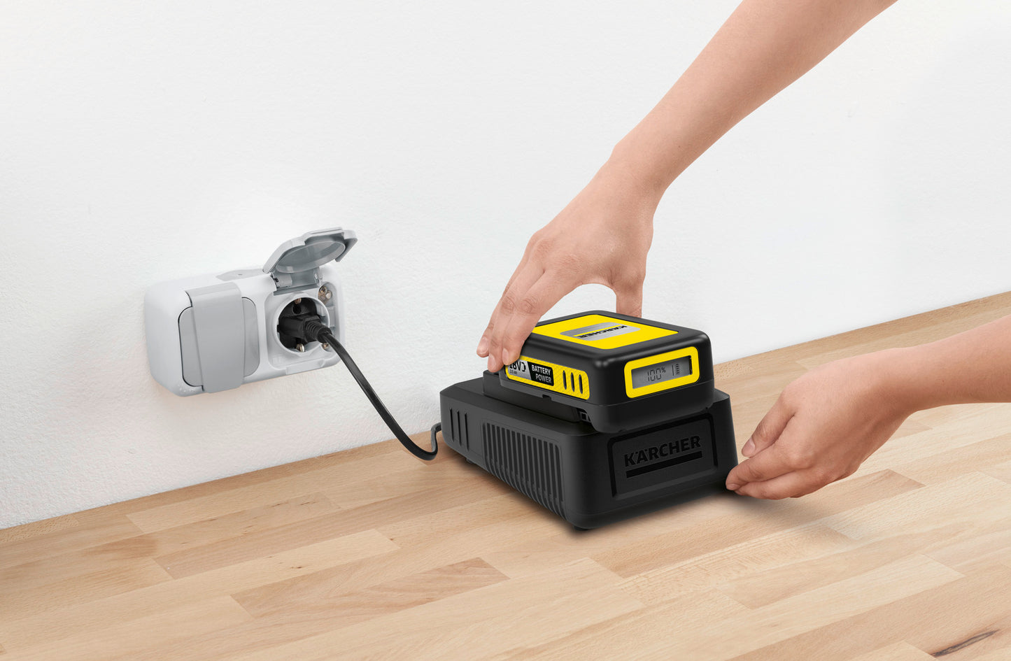 KÄRCHER Battery Power 18 V / 2,5 Ah Akku-Set + Schnellladegerät