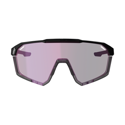 Brille LEATT SPEEDVIZ PRO Schwarz Photochromes Iriz Cryztal Violettes Glas