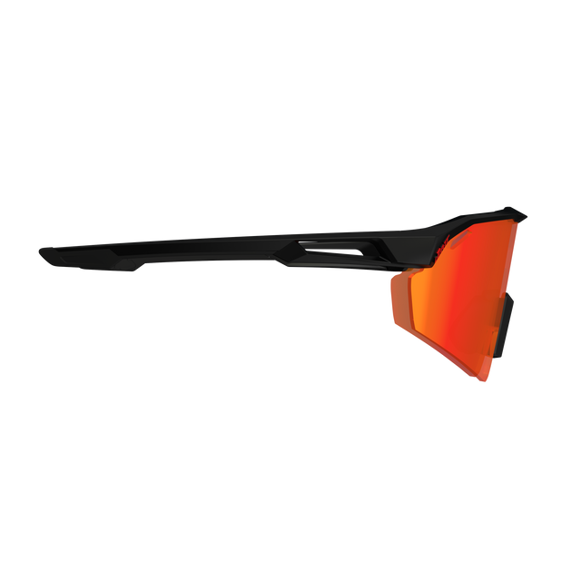 LEATT SPEEDVIZ LITE Brille Schwarz Iriz Crystal Glas Rot