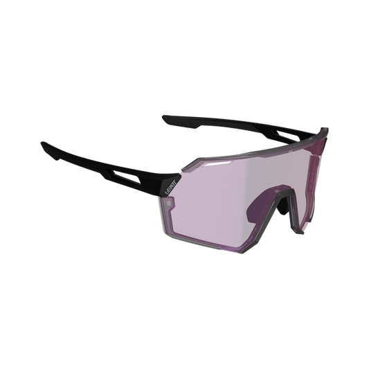 Brille LEATT RIDEVIZ PRO SMALL Grau Glas Crystal Iriz Rosa