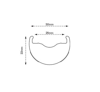 Laufradsatz SCOPE Artech 2 Tubeless Ready (Centerlock) Schwarz