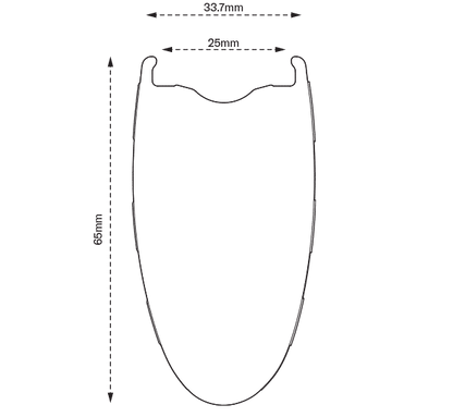Laufradsatz SCOPE Artech 6.A All-Road Tubeless Ready (Centerlock) Schwarz