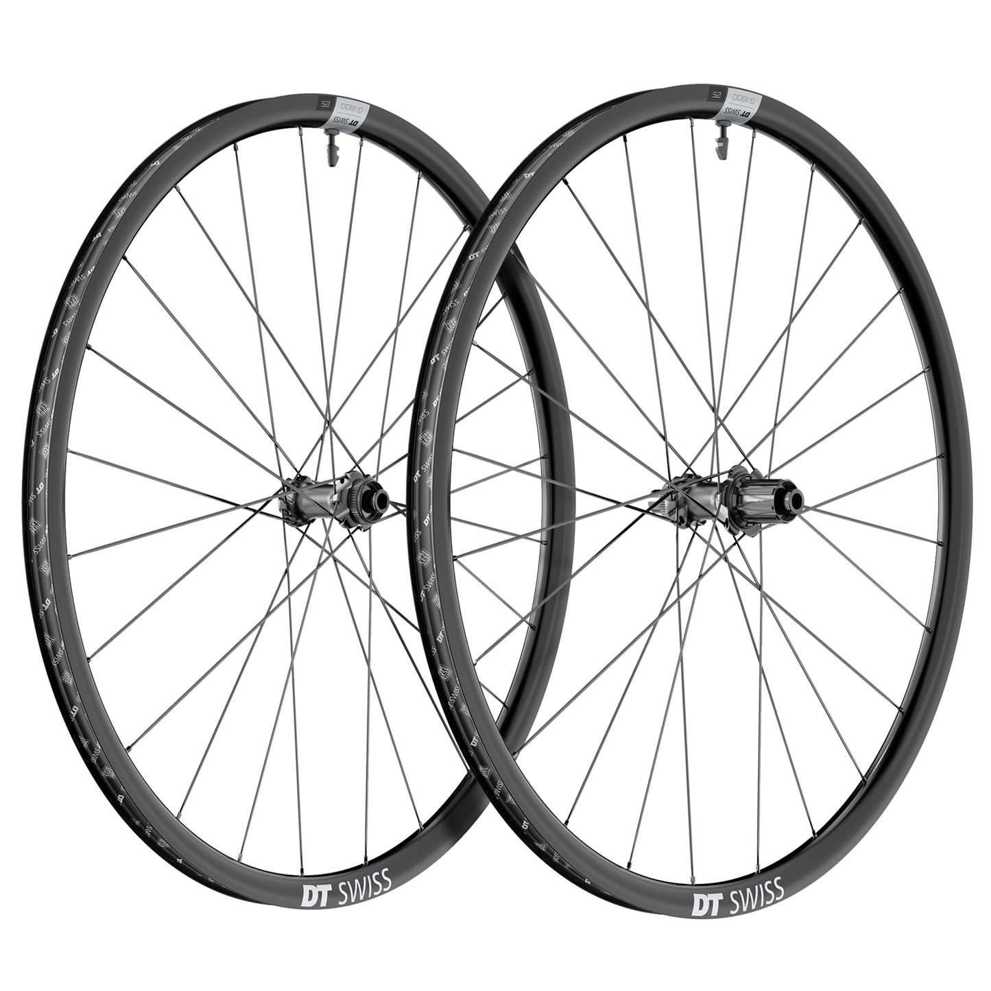 Laufradpaar DT SWISS G 1800 SPLINE 25 DISC Tubeless Ready (Center Lock) Dynamo