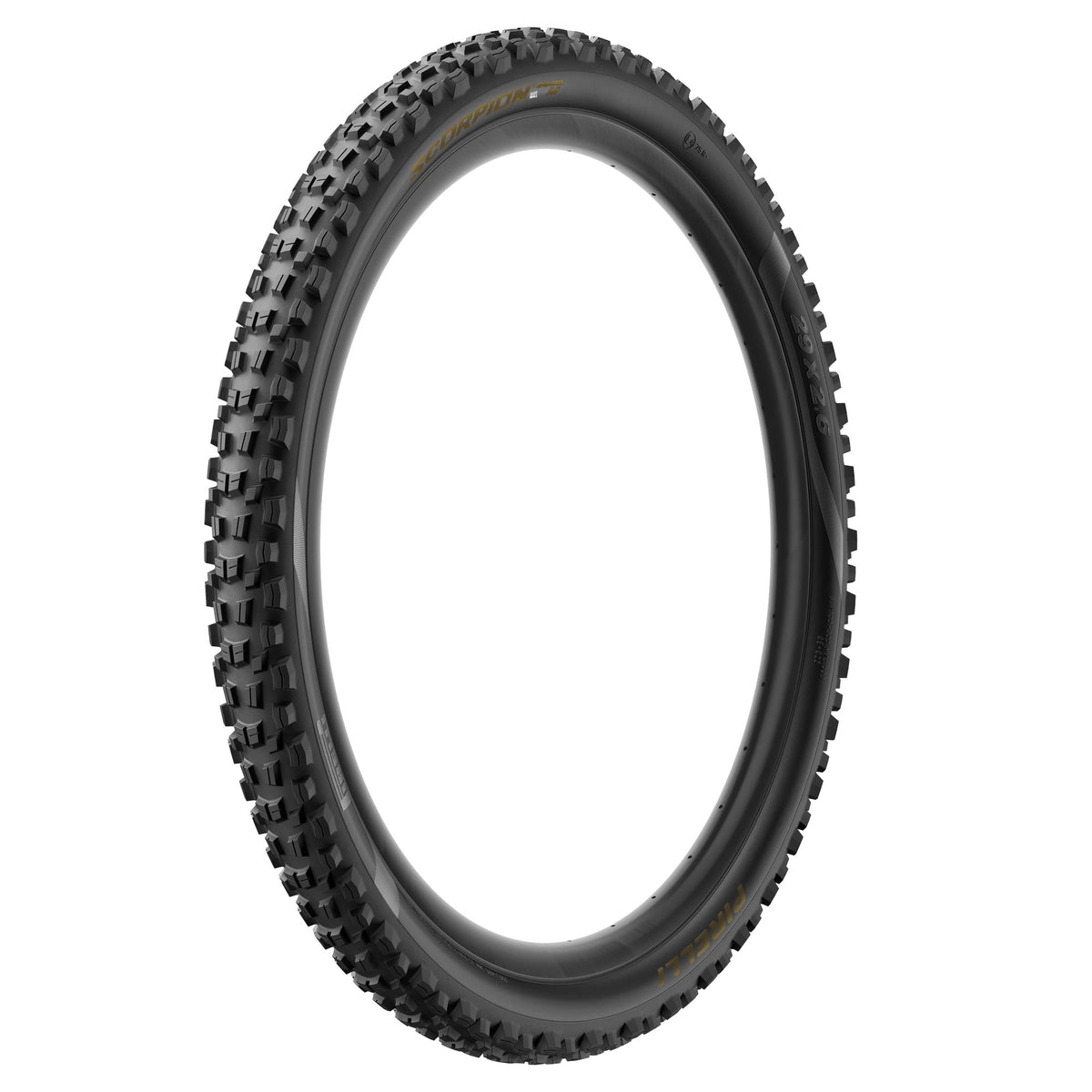 PIRELLI SCORPION ENDURO M COLOUR EDITION Reifen 29x2.40 HardWall Tubeless Ready Faltreifen Schwarz/Gold