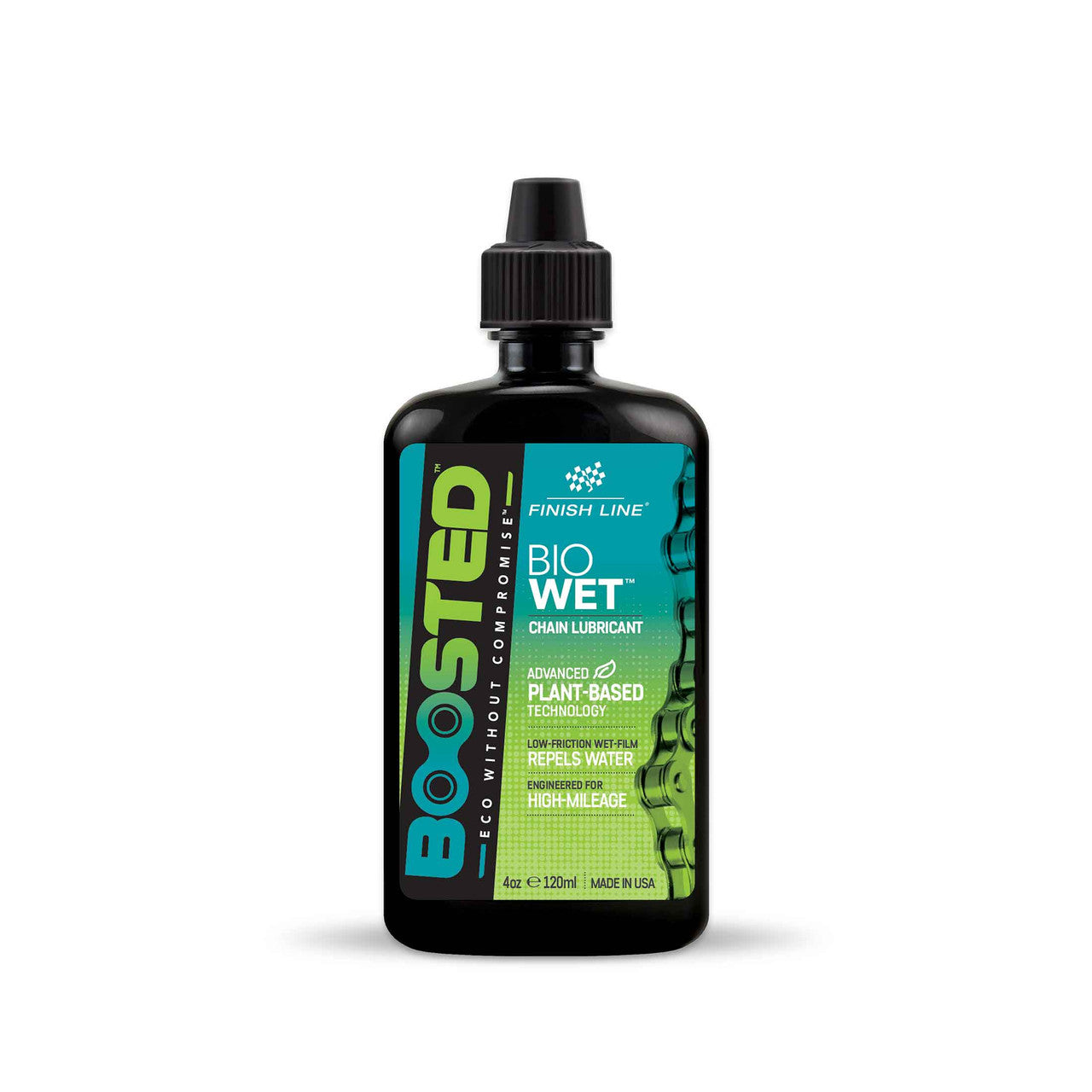 Kettenschmiermittel FINISH LINE BOOSTED™ BIO WET (120 ml)
