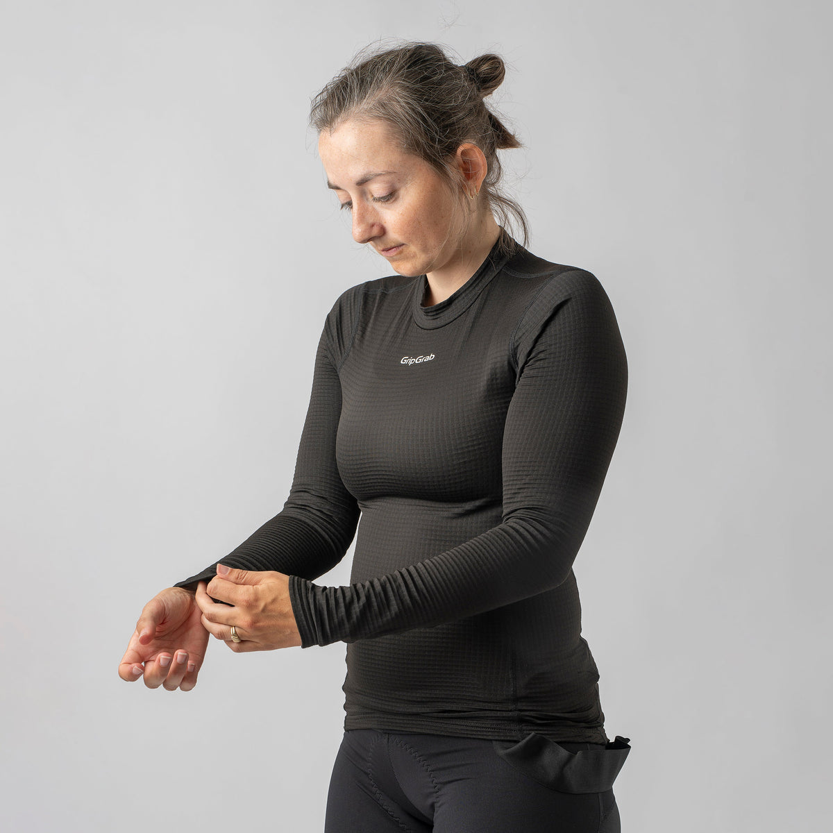Sous-Vêtement Manches Longues Femme GRIPGRAB RIDE WINTER Noir
