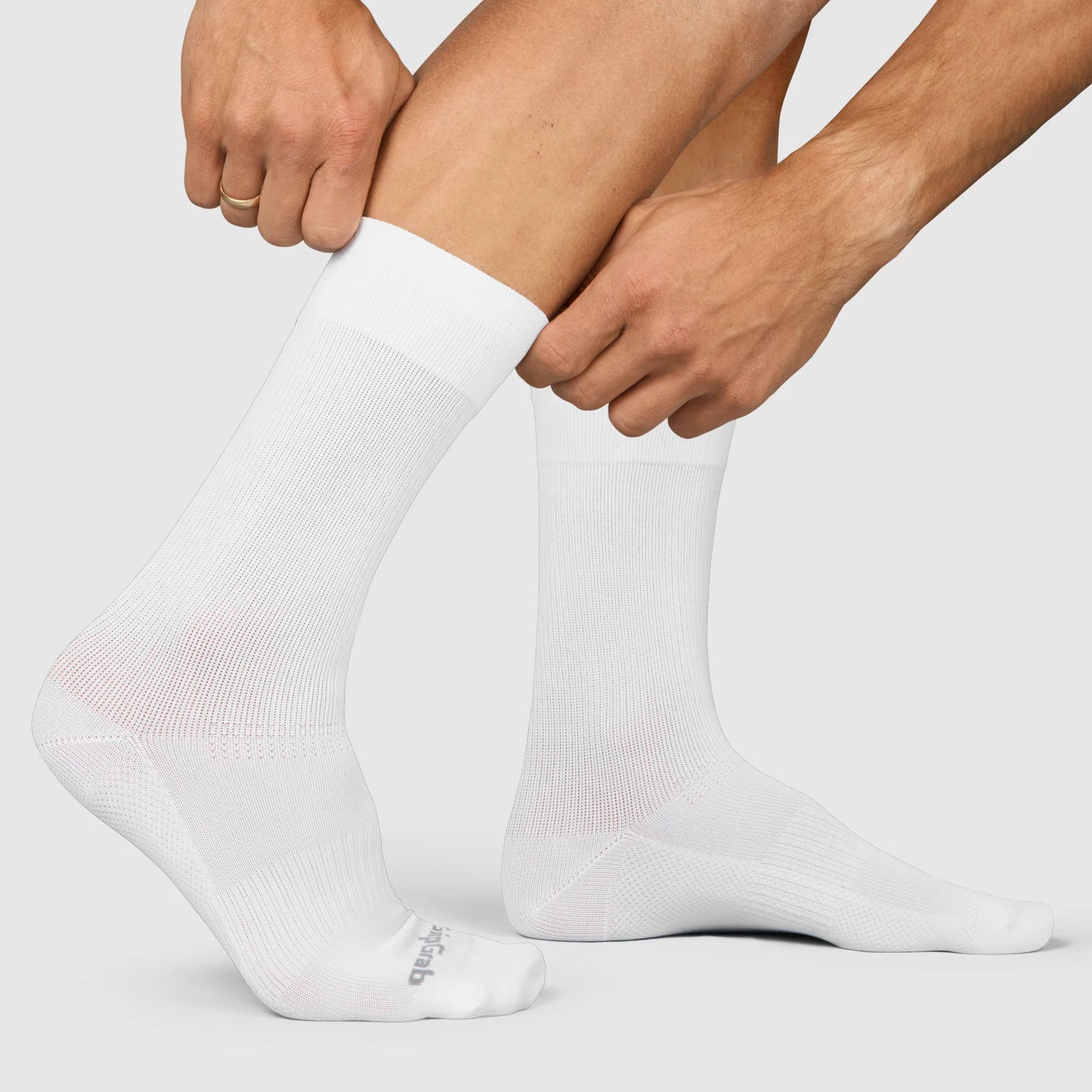 GRIPGRAB EXPLR HIGH Socken Weiß