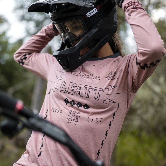 LEATT MTB GRAVITY 3.0 Damen Langarm Trikot Pink