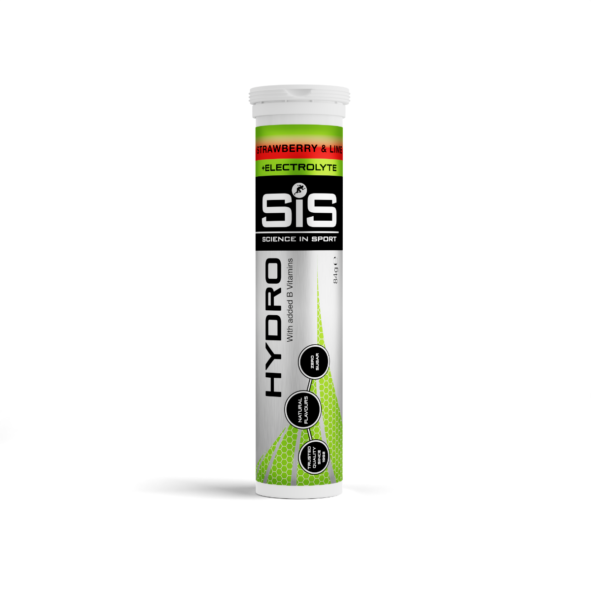 SIS Energy Drink GO HYDRO Tabletten (Tube mit 20 Tabletten) Erdbeer-Zitrone