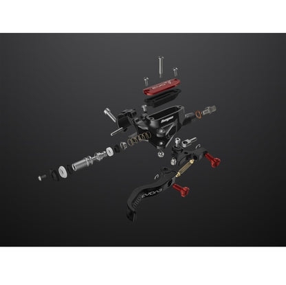 Vorderbremse HOPE TECH 4 EVO X2 FM Schwarz/Blau