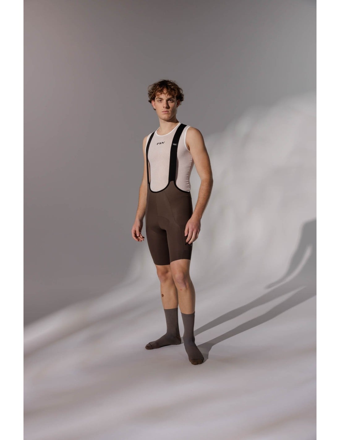 NORTHWAVE EXTREME ROCK Kurze Trägerhose Braun