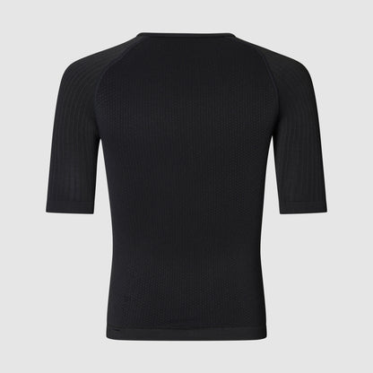 Kurzarm-Funktionsunterhemd GRIPGRAB PACR SPRING AUTUMN SEAMLESS Schwarz
