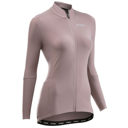 Trikot NORTHWAVE FAHRENHEIT Langarm Damen Petra Pink