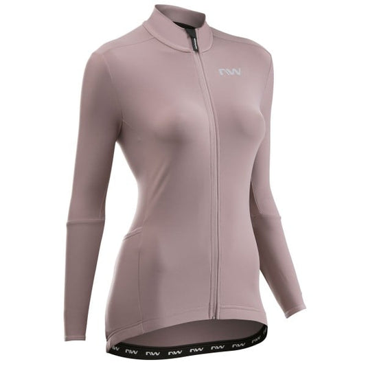 Trikot NORTHWAVE FAHRENHEIT Langarm Damen Petra Pink