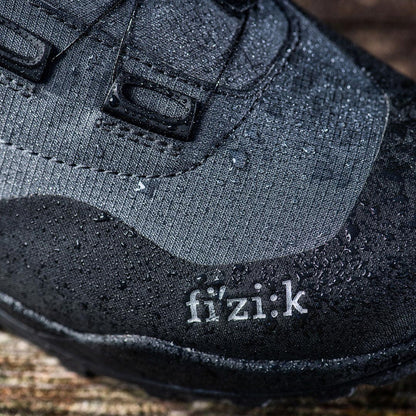 MTB-Schuhe FIZIK WINTER TERRA NANUQ GTX FLAT Schwarz/Grau