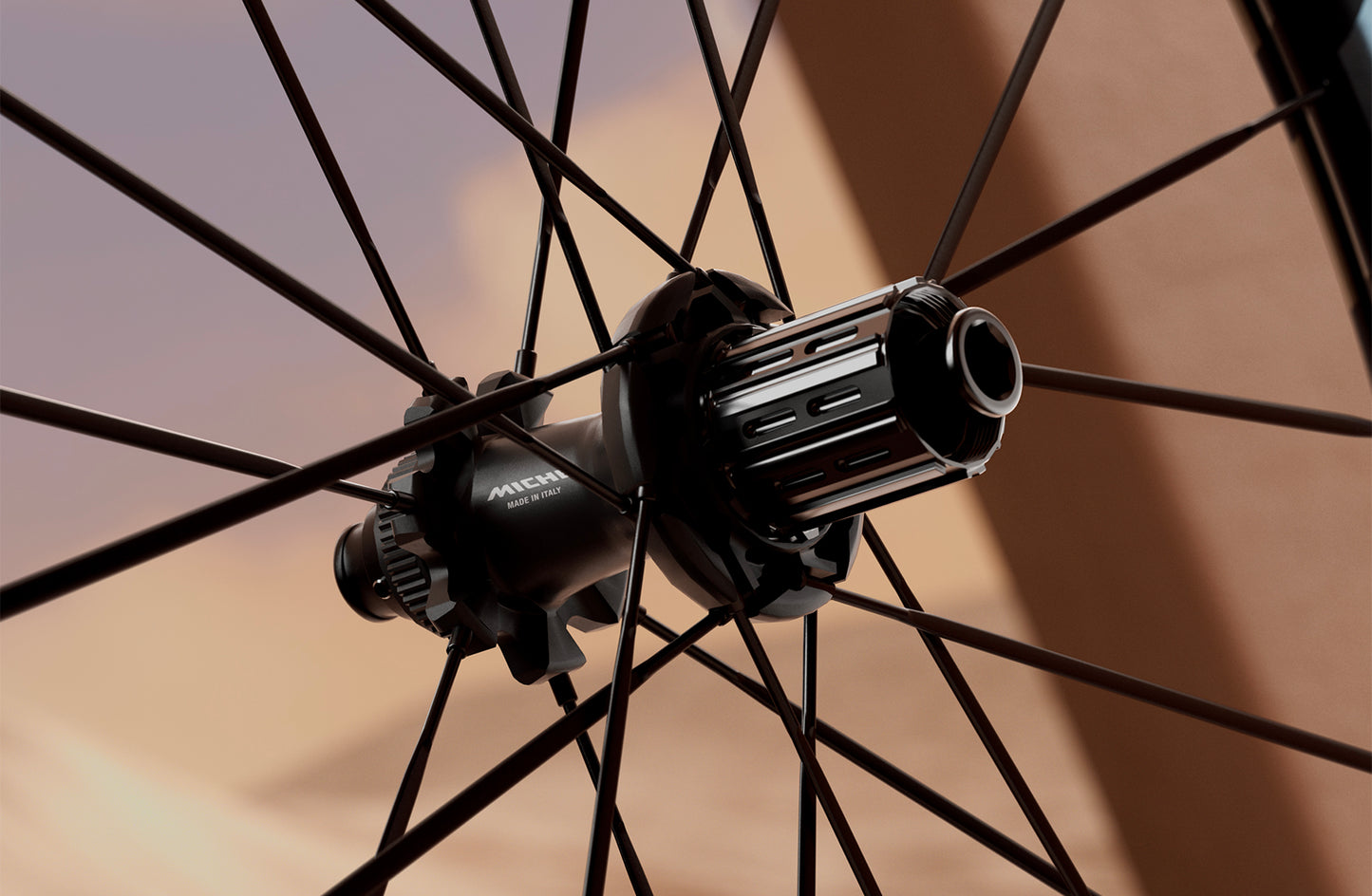 Paar MICHE DEVA RD 52 Tubeless Ready (Center Lock) Laufräder Silber