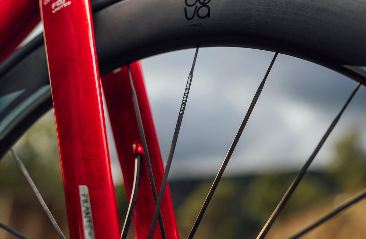 Paar Laufräder MICHE DEVA RD 62 Tubeless Ready (Center Lock) Schwarz