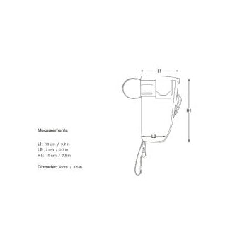 APIDURA BACKCOUNTRY FOOD POUCH 1.2 L Lenkertasche Schwarz/Grau