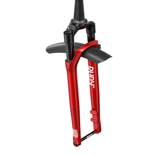 ROCKSHOX RUDY XL ULTIMATE Gabel Offset 45mm Rot