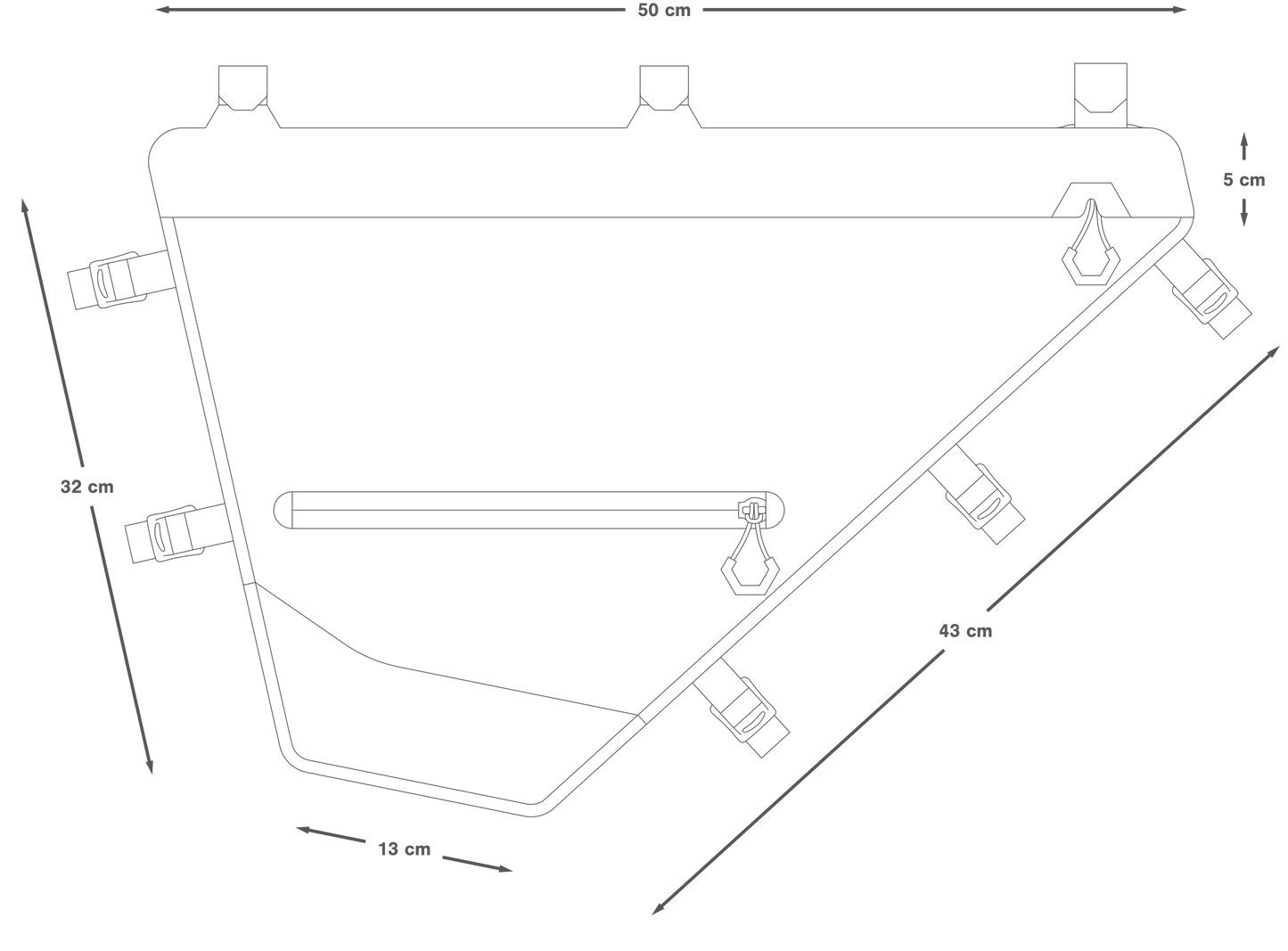 Rahmentasche APIDURA EXPEDITION FULL FRAME PACK M 12 L Schwarz