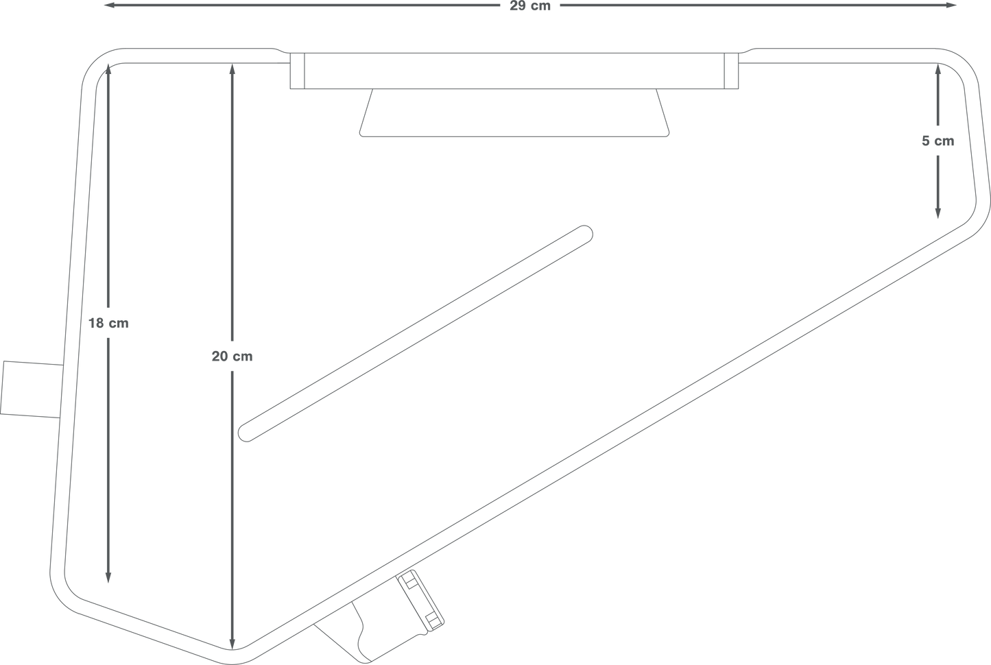 Wasserbeutel für Rahmen APIDURA FRAME PACK HYDRATATION BLADDER 3 L