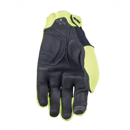 FIVE XR-TRAIL GEL Split Handschuhe Schwarz/Neon-Gelb