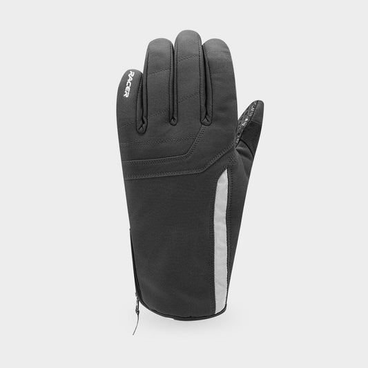 Handschuhe RACER HIVER SOFTSHELL WATERPROOF Schwarz