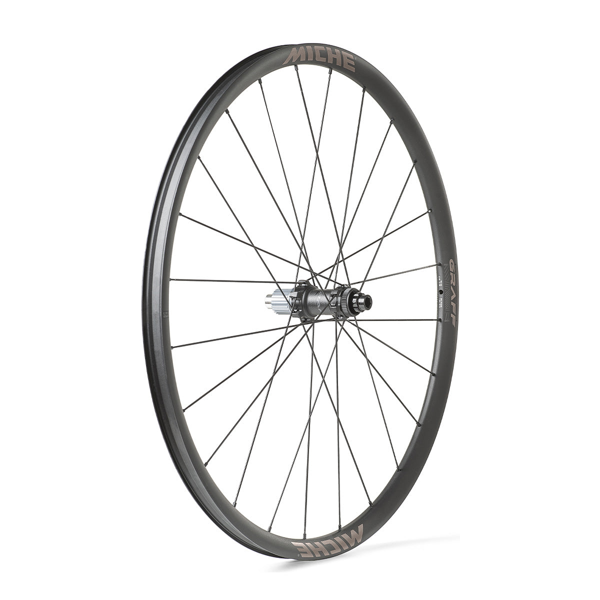 Paar MICHE GRAFF Tubeless Ready-Laufräder (Center Lock)