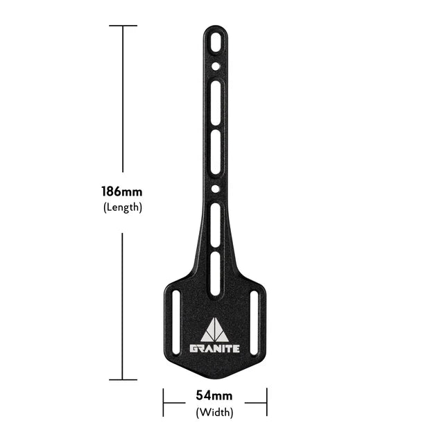 Universalgurt auf Schraube mit Verlängerung GRANITE DESIGN PORTALEDGE XE Schwarz