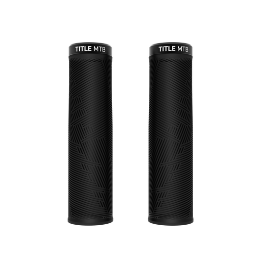 Grips Title MTB FORM Lock-On XL Schwarz - Paar Vorderansicht
