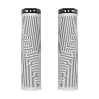 Grips Title MTB FORM Lock-On XL Weiß - Paar Vorderansicht