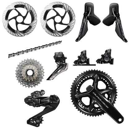 Gruppe SHIMANO DURA-ACE DI2 R9270 2x12V Leistungsmesser