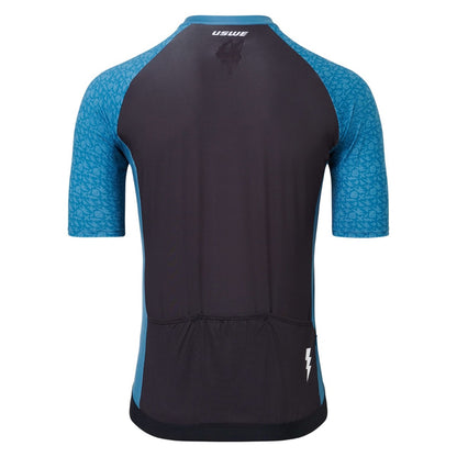 Kurzarmtrikot USWE GRUS GRAVEL Blau