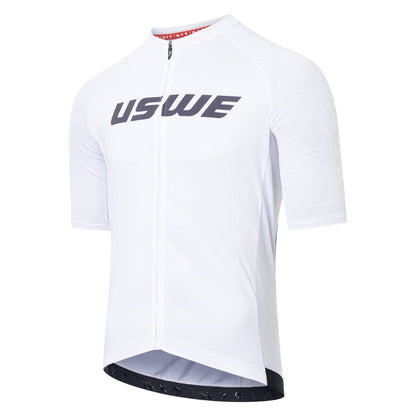 Kurzarmtrikot USWE GRUS GRAVEL Weiß