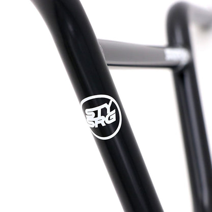 BMX-Lenker STAYSTRONG Chevron Straight Race Schwarz Ø22.2mm