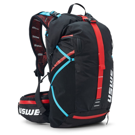 USWE HAJKER 18 L Rucksack Schwarz/Rot
