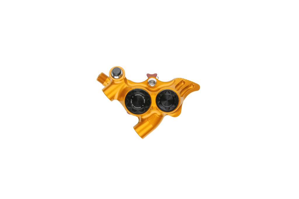 HOPE RX4+ SL FM 34mm 4-Kolben Bremssattel Mineral Orange