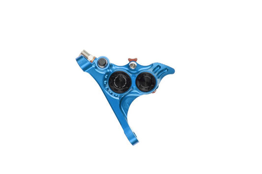 Bremssattel vorne HOPE RX4+ SL FMF (+20) 70mm 4-Kolben Mineral Blau